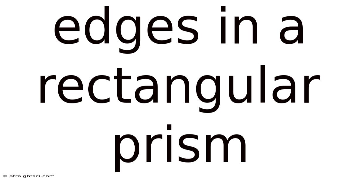 Edges In A Rectangular Prism