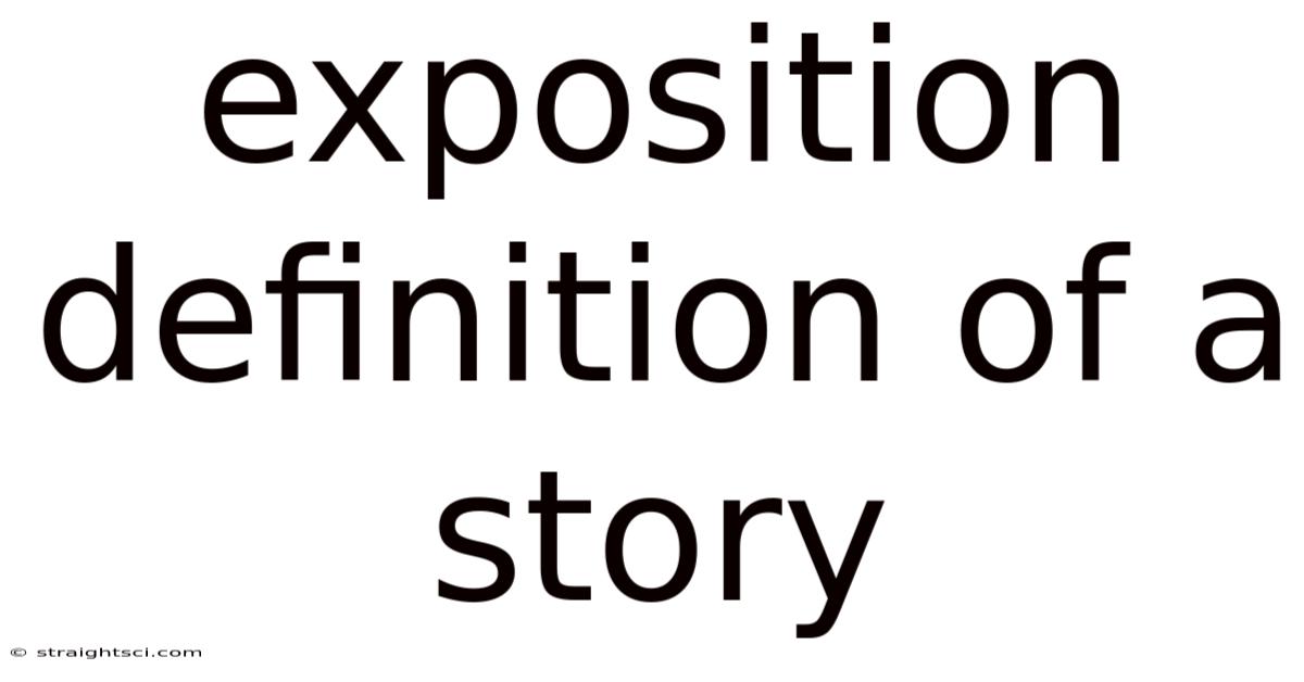 Exposition Definition Of A Story