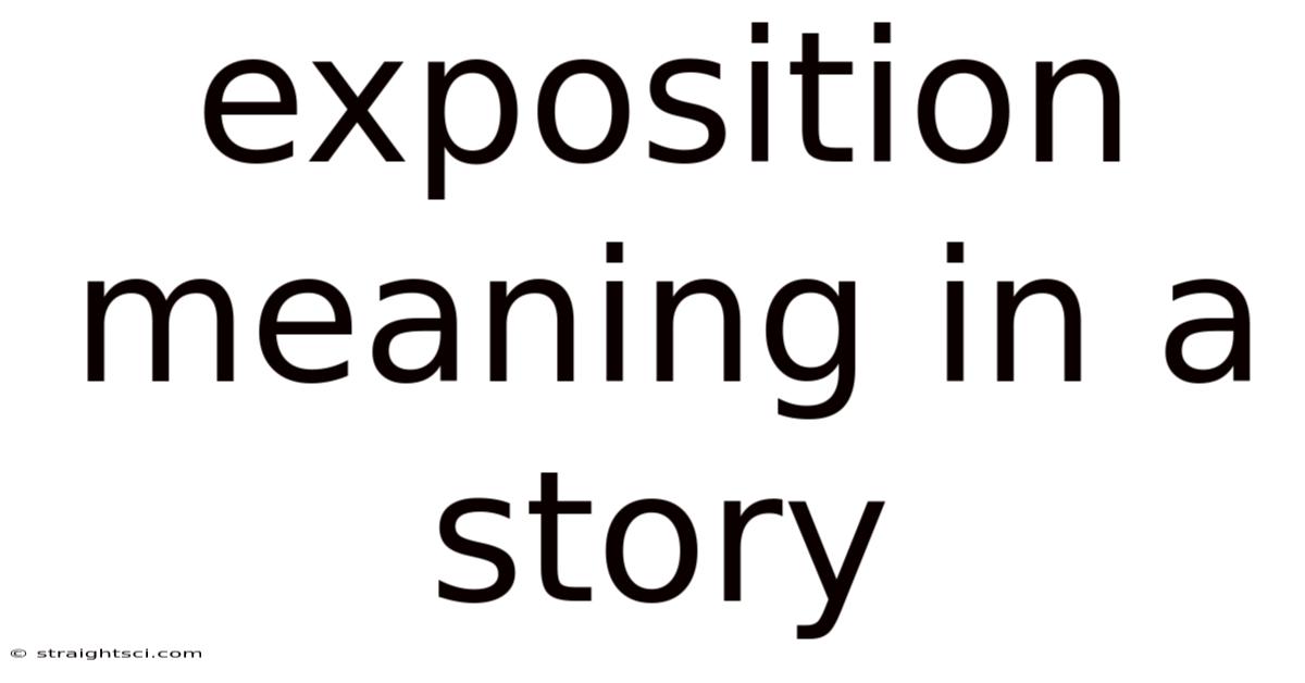 Exposition Meaning In A Story