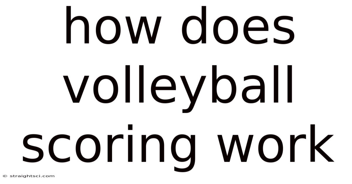 How Does Volleyball Scoring Work