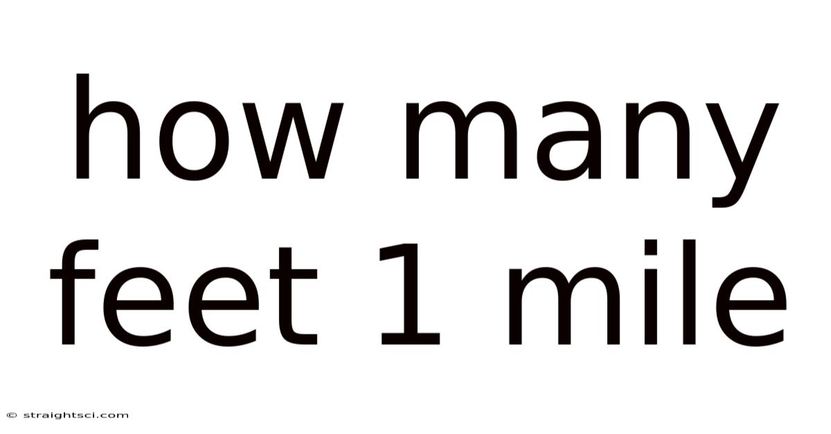 How Many Feet 1 Mile
