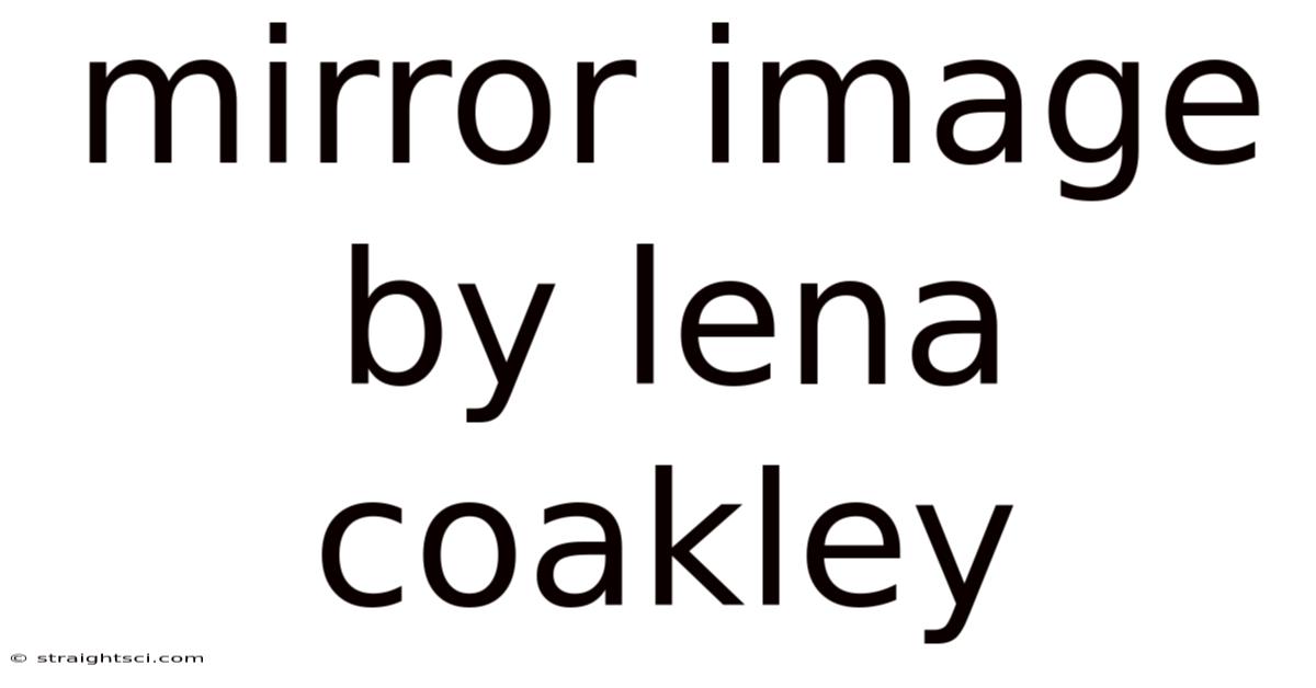 Mirror Image By Lena Coakley