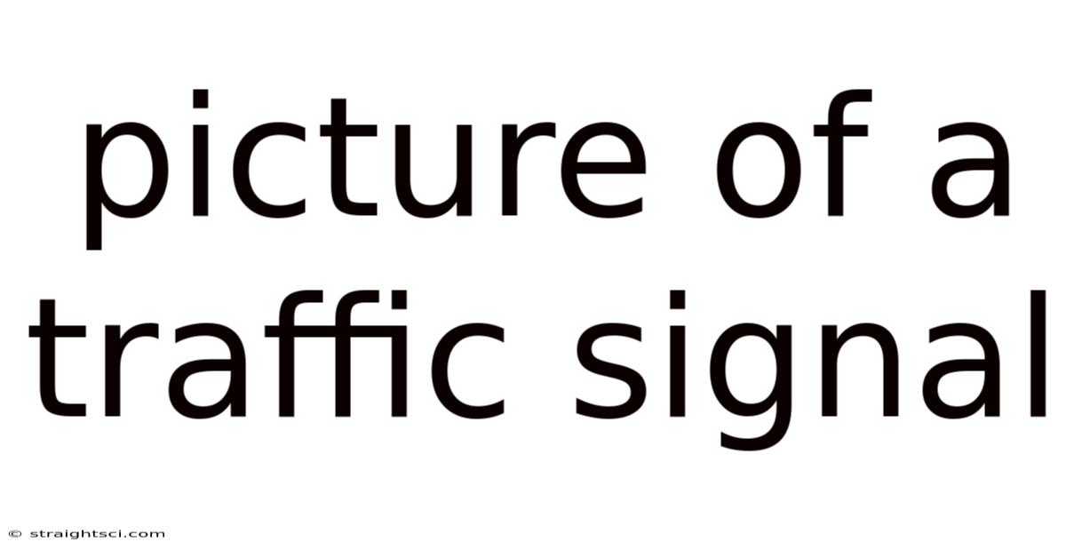 Picture Of A Traffic Signal