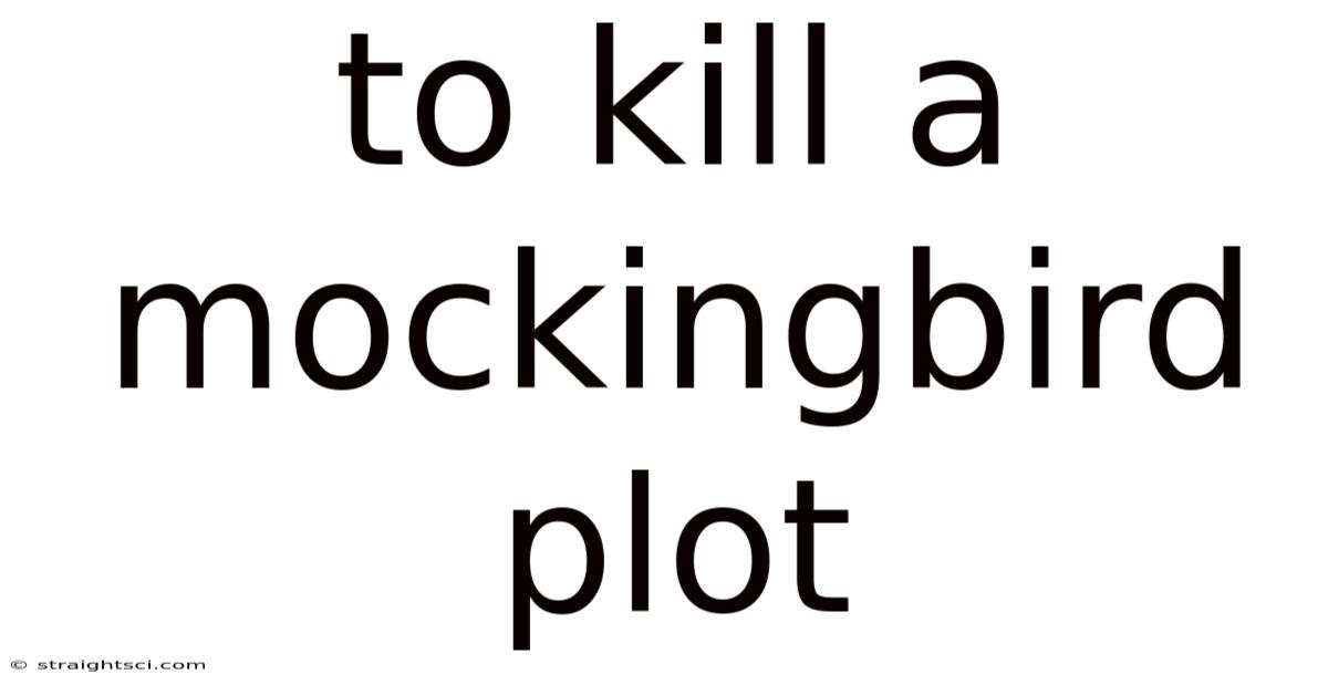 To Kill A Mockingbird Plot