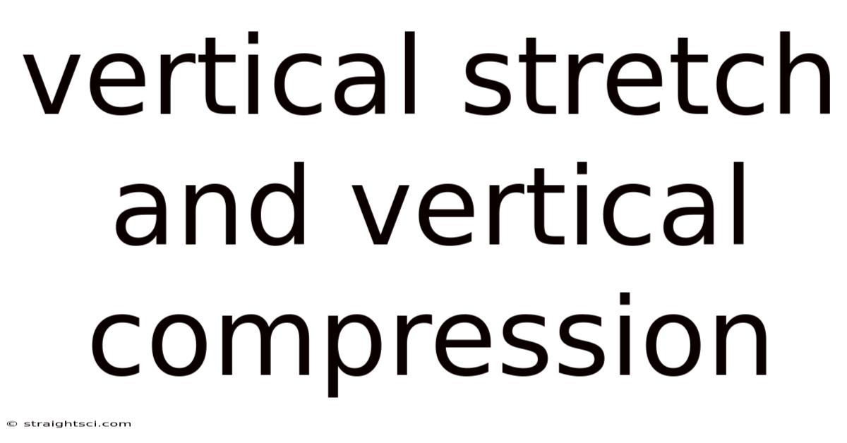 Vertical Stretch And Vertical Compression