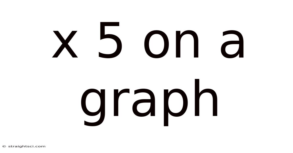 X 5 On A Graph